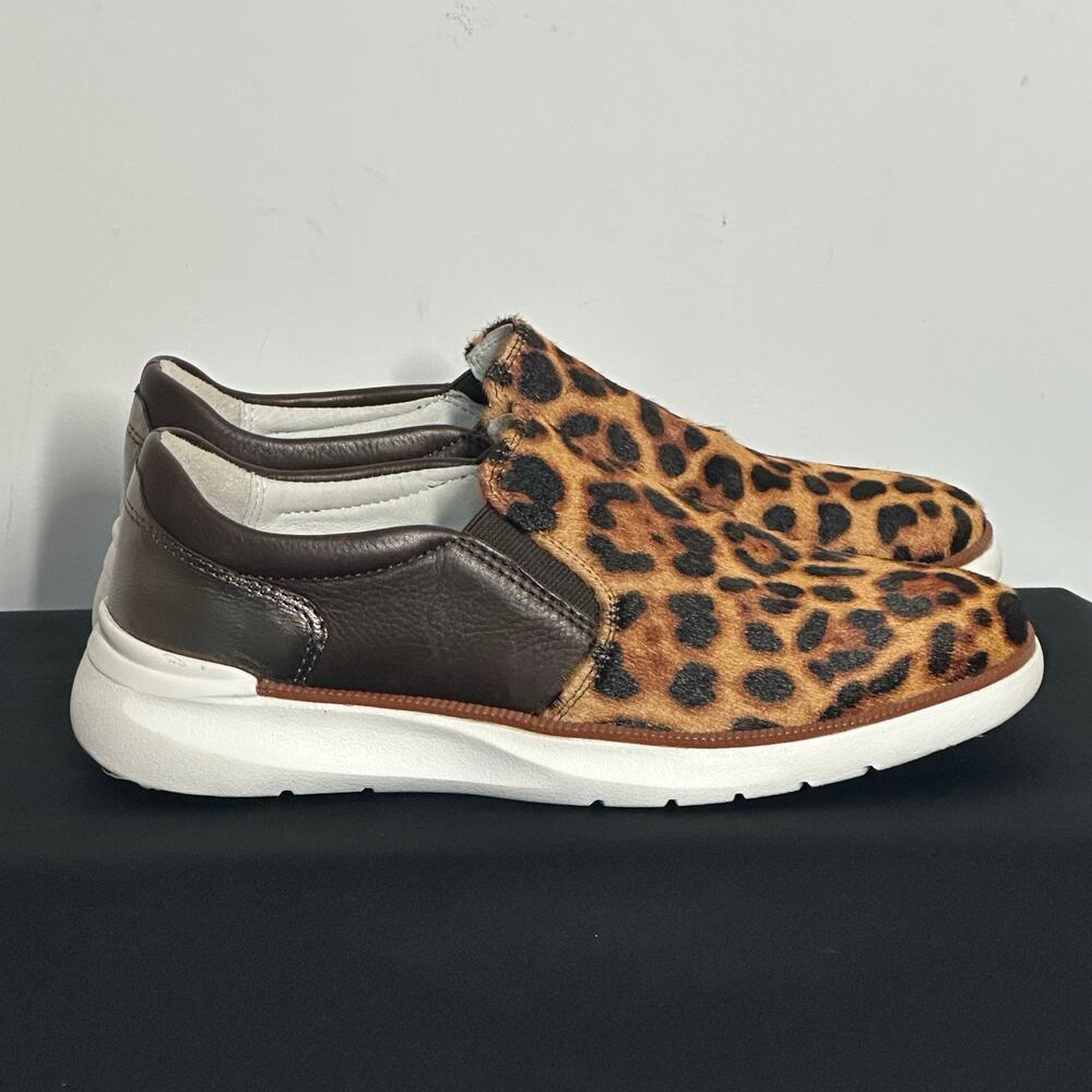 Leopard Print Slip-On Women's Shoes